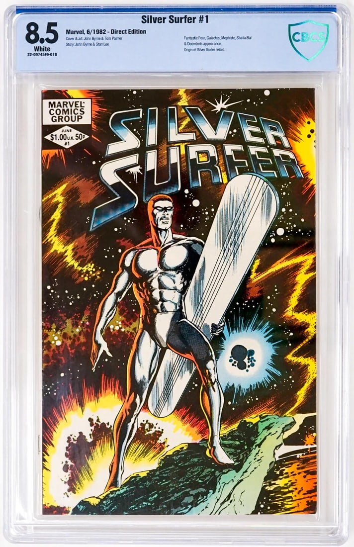 [Marvel, 1982] Silver Surfer #v2 #1 CBCS 8.5 (1 of 2)