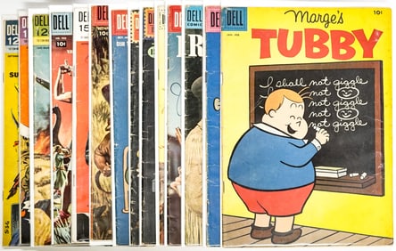 Dell Vintage (14) Comic Books