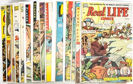 Comic Books (14) Early 10 CENT Covers