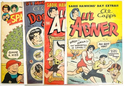 Al Capp's Li'l Abner and Sparkler Vintage Comics