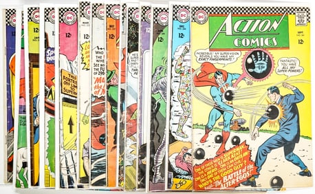 DC Action Comics (14) Books 335-339, 341-349