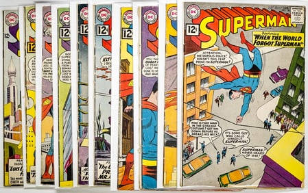Superman (10) DC Comic Books [#150-159]