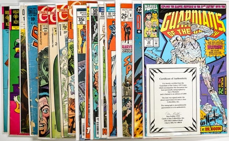 Assorted (16) Comic Books [Two SIGNED]