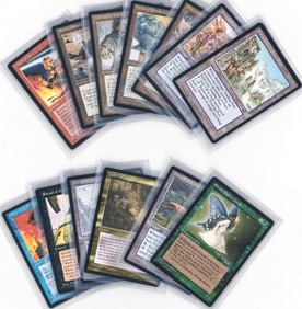 1996 Magic: The Gathering Alliances KEY CARDS