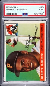Roberto Clemente 1955 Topps #164 PSA 2