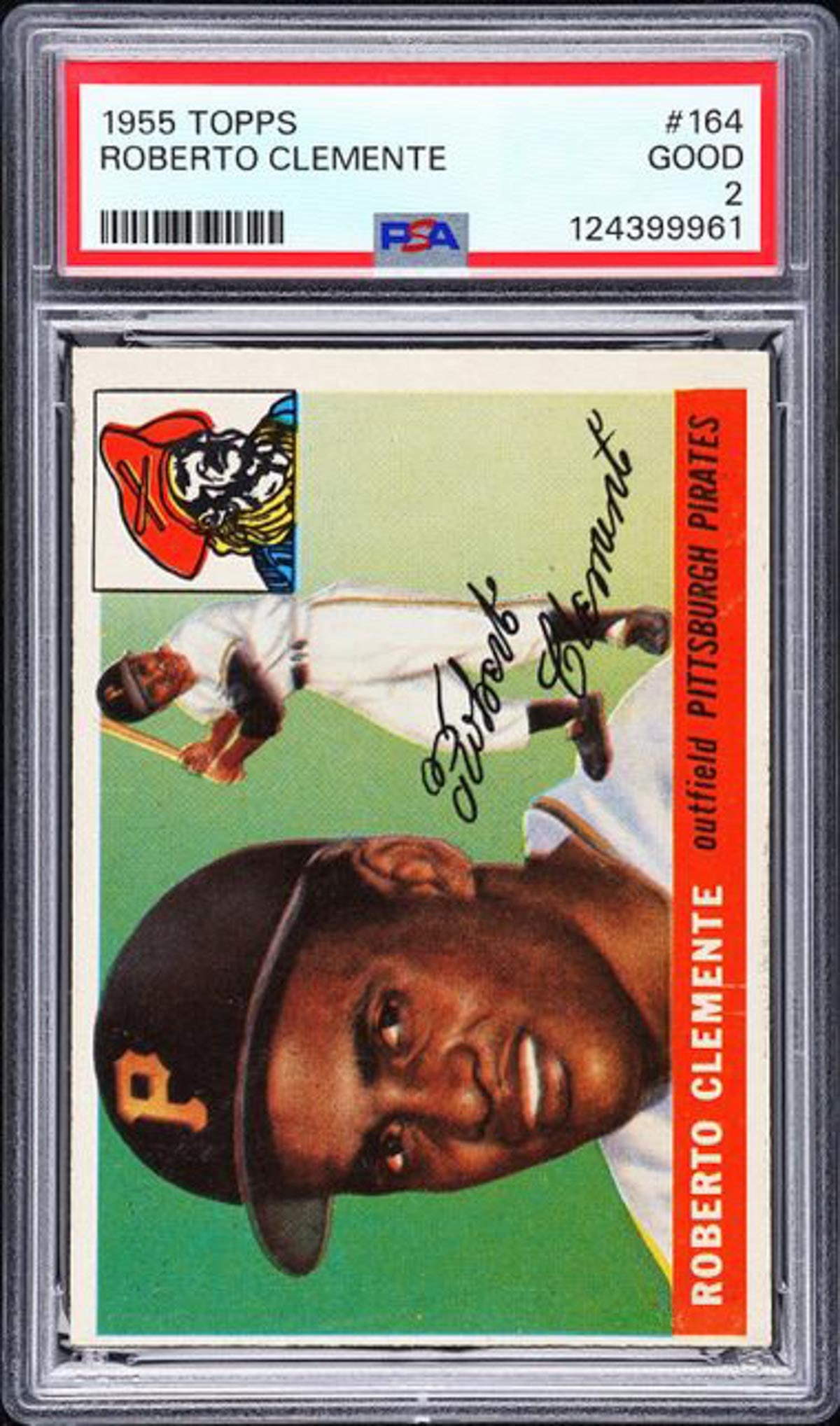 Roberto Clemente 1955 Topps #164 PSA 2 (1 of 2)