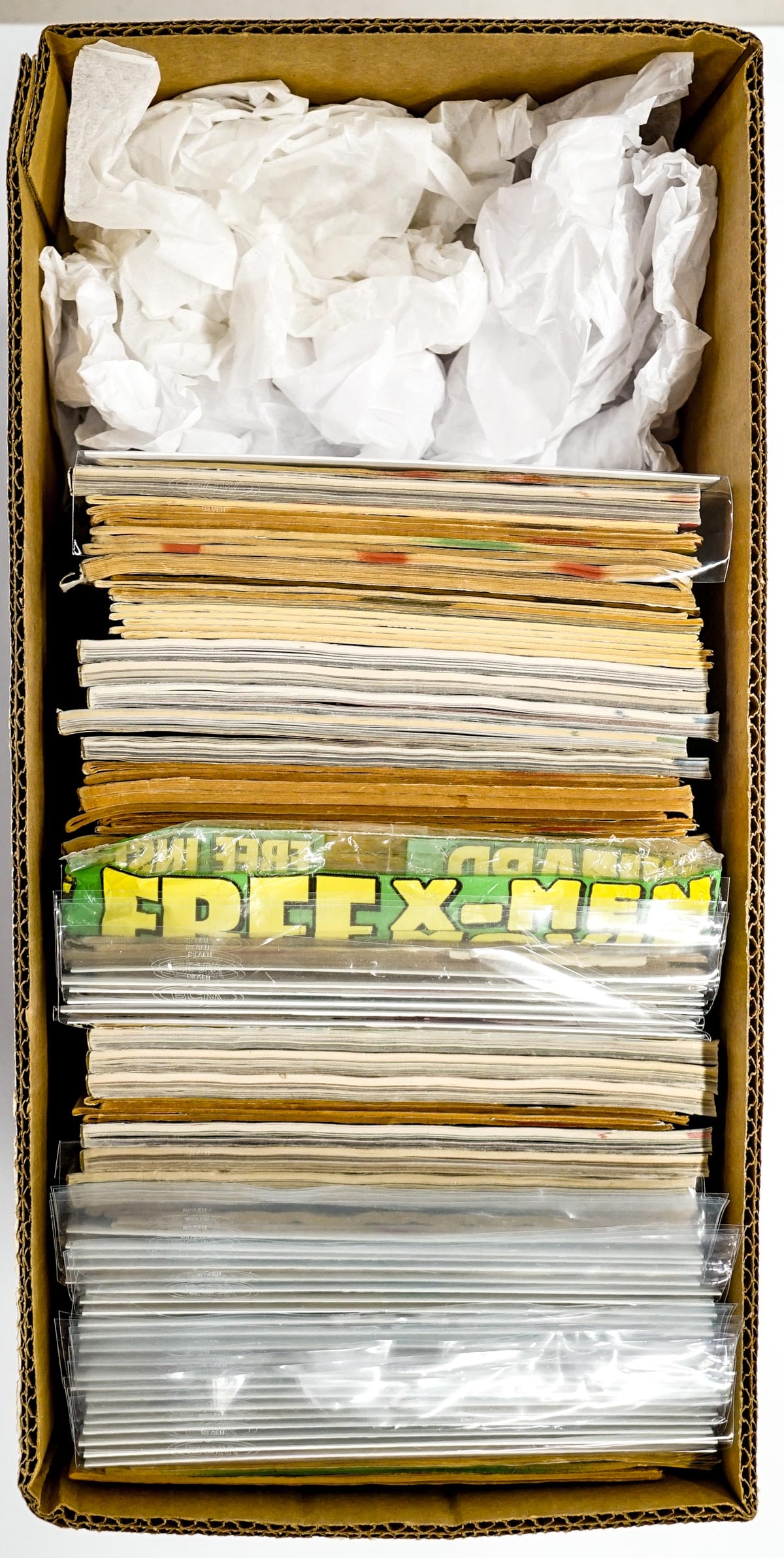 Short White Box of Vintage Comic Books (1 of 4)