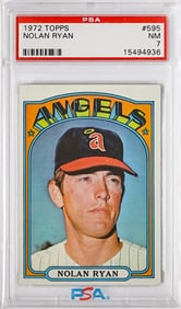 1972 Topps Nolan Ryan #595 PSA 7