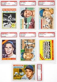 (7) Topps Baseball PSA Graded Cards
