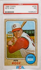 1968 Topps Pete Rose #230 PSA 7