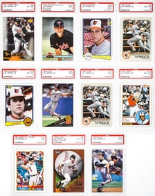 Cal Ripken, Jr. PSA Graded Baseball Cards (11)