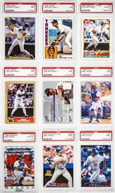Don Mattingly, Mike Piazza PSA Graded BB Cards
