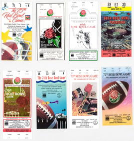 1982-1989 Rose Bowl Tickets