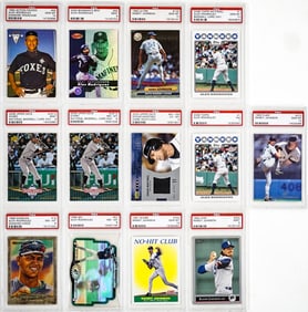 Randy Johnson, Ichiro Suzuki, Edgar Graded Cards