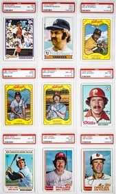 Mike Schmidt, MLB, HOF PSA Graded Cards (9)