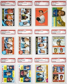(12) Vintage Baseball Cards -PSA Graded.