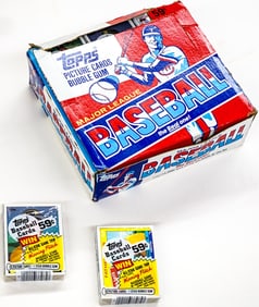 1985 Topps Unopened Cello Box