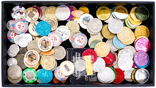 Poker Chips, Tokens, Medals, Commemoratives