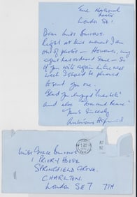 Anthony Hopkins Handwritten Letter Signed LOA
