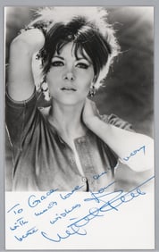 Ingrid Pitt 5.5x3.5 Photo SIGNED BAS COA