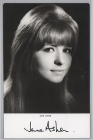 Jane Asher 5.5x3.5 Photo SIGNED BAS COA