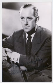 Alec Guinness 3.5x5.5 Photo SIGNED BAS LOA