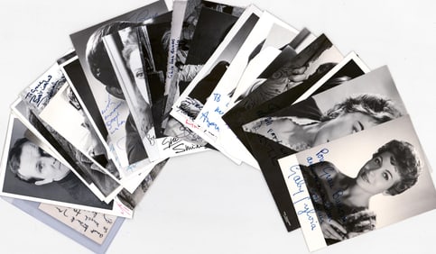 British Celebrity (29) Autographs [Photos, Cuts]