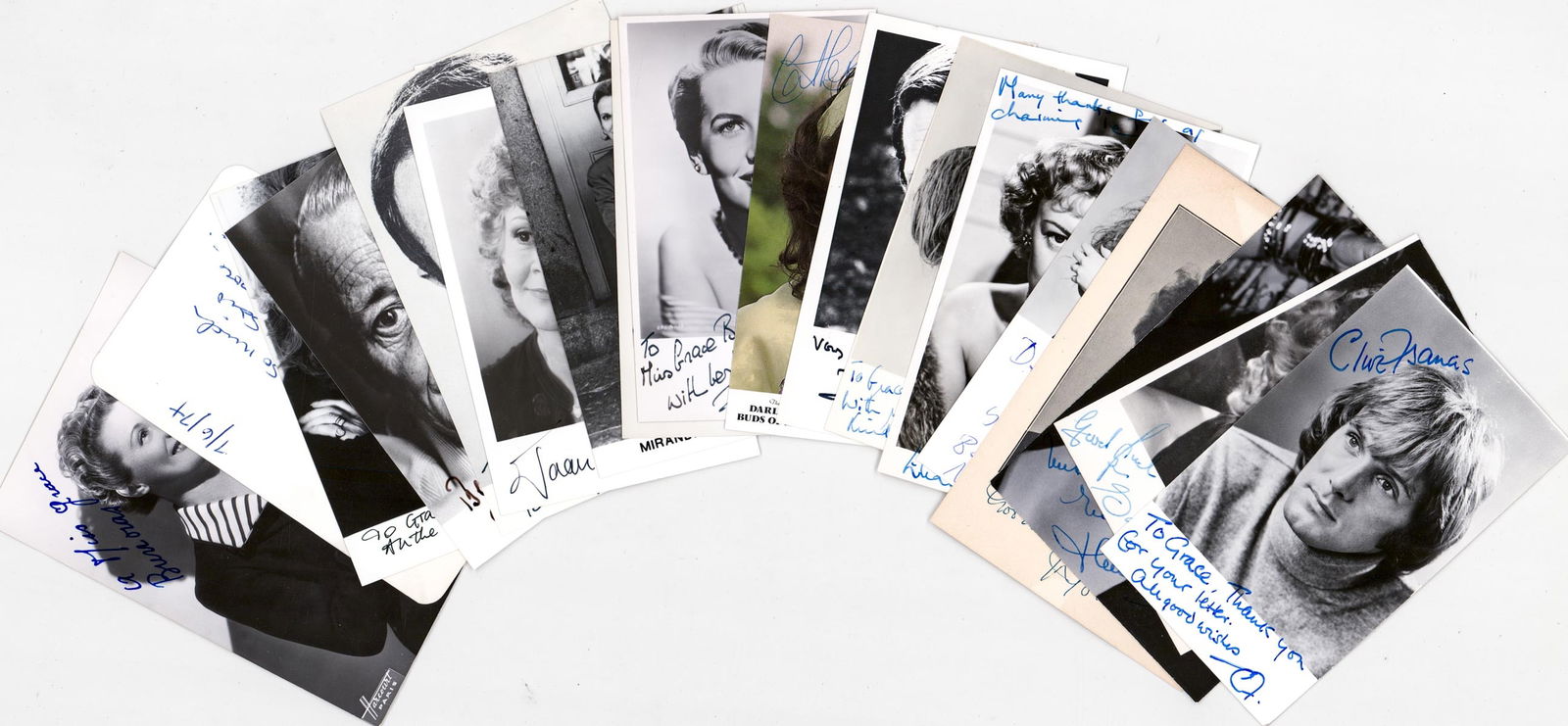 British Celebrity (19) Autographs [Photos] (1 of 9)