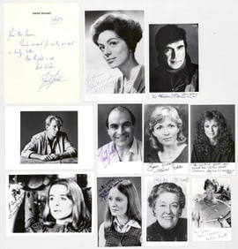 British Actor (11) Photos / Letter SIGNED