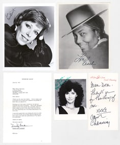Actress (5) Photos / Letter SIGNED