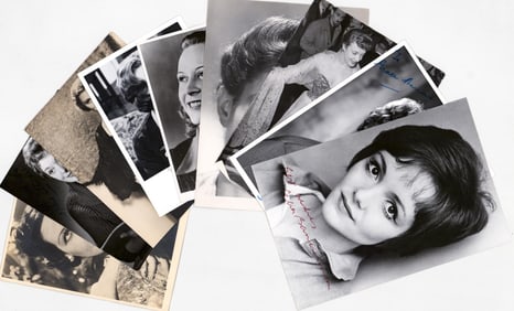 British Theatre (9) Photos (8 Signed)