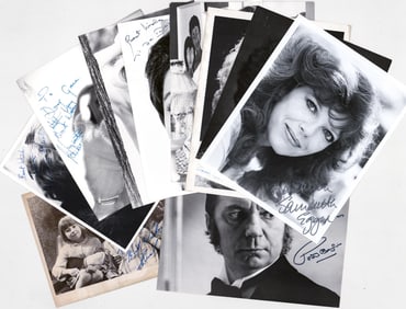 British Actor / Actresses (10) SIGNED Photos