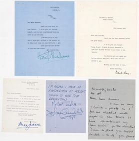 British Actress (5) Letters SIGNED