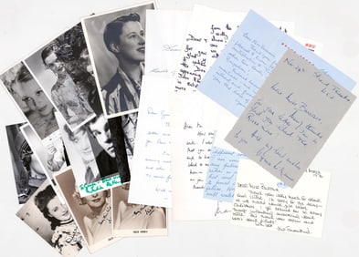 British Actor (22) SIGNED Photos / Letters