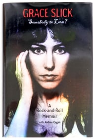 Grace Slick 'Somebody to Love?' SIGNED 1998 1st
