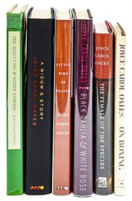 Joyce Carol Oates (6) SIGNED 1st Editions