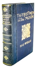 H. G. Wells - First Men in the Moon 1901 1st UK