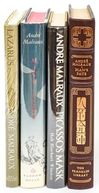 Andre Malraux (4) 1st Edition Books