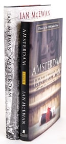 Ian McEwan (2) Amsterdam SIGNED 1ST UK, 1ST US
