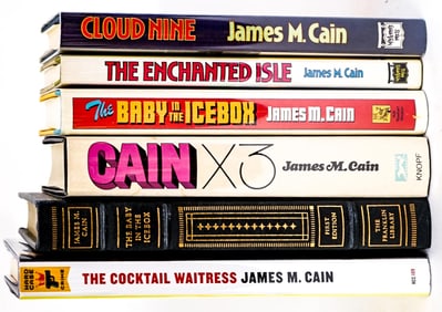 James M. Cain (6) 1st Editions [RARE Review Copy]