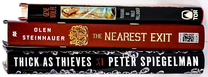 Thriller/Fantasy (3) Books SIGNED