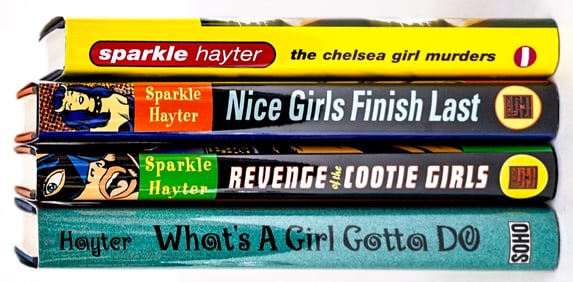 Sparkle Hayter (4) Books [2 SIGNED]