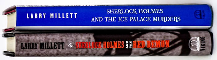 Sherlock Holmes - Larry Millett SIGNED (2) Books