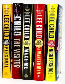 Jack Reacher - Lee Child (5) 1st [4 SIGNED]