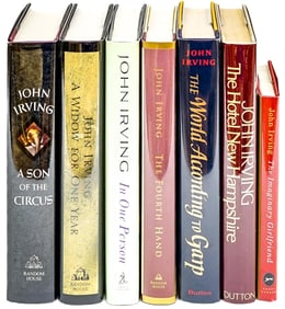 John Irving (7) First Edition Novels / Books