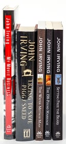 John Irving (5) SIGNED Books