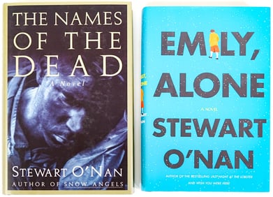 Stewart O'Nan (2) Books SIGNED 1st