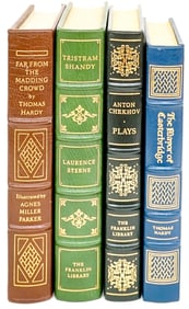 Leatherbound (4) Books Easton Press Franklin Mint