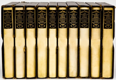 Percy Bysshe Shelley (10 Vol) LTD 780 Sets
