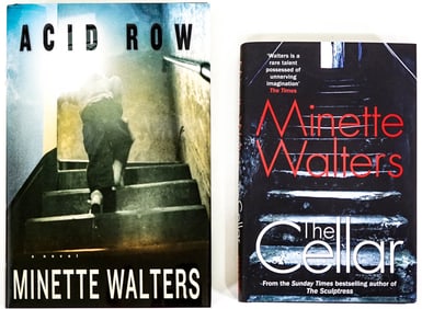 Minette Walters (2) SIGNED Books